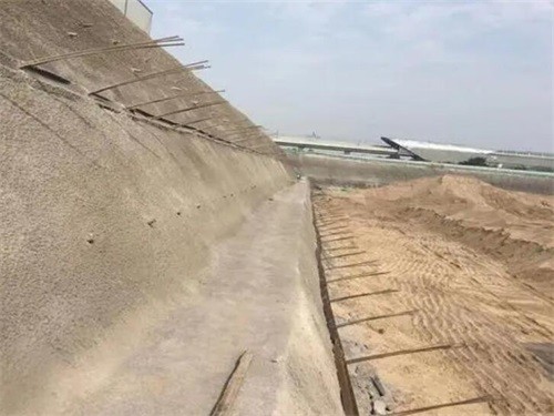 赣榆河道边坡加固